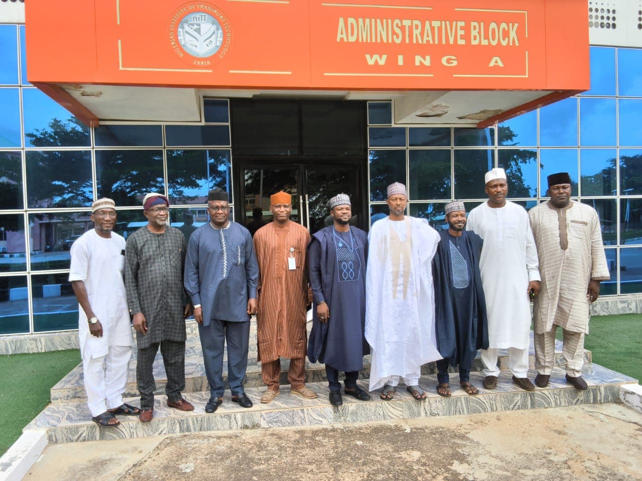 Workbridge and NITT stakeholders outside the NITT administrative block